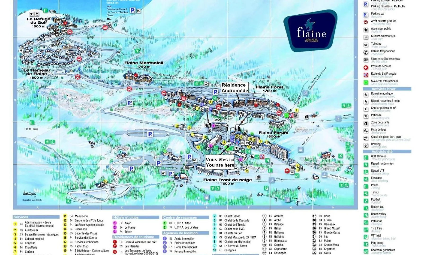 Appartement Résidence Andromede - Studio pour 4 Personnes 19 Flaine